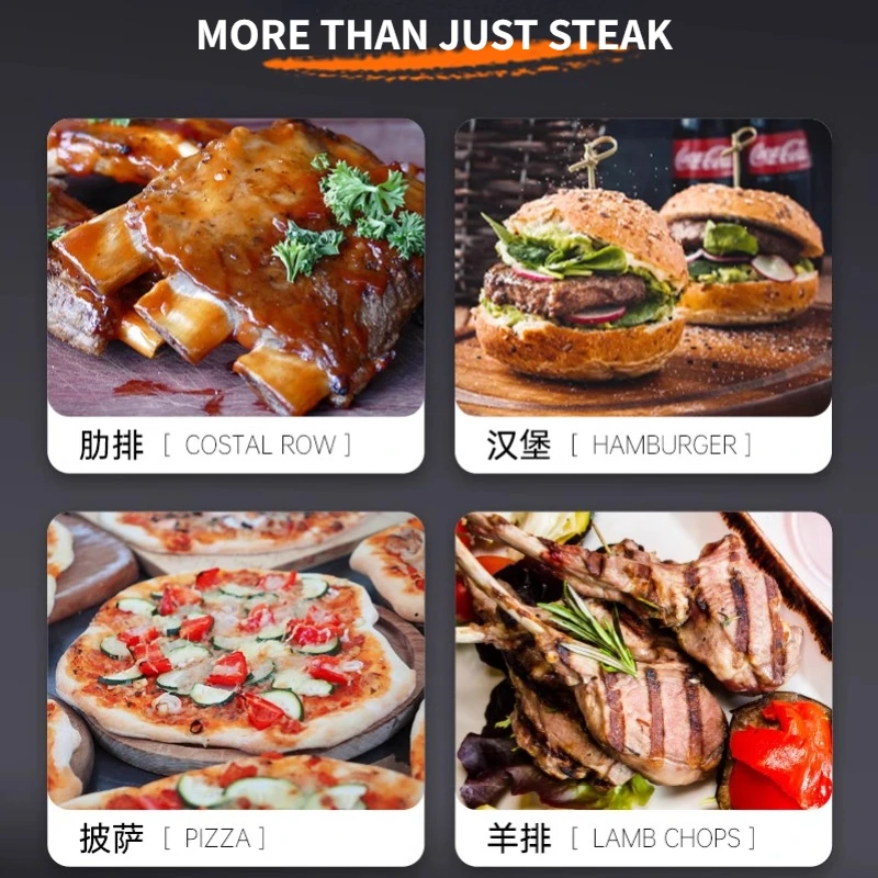 automatic 800℃ High temperature steak oven 220V Commercial electric steak grill machine электрогрилть parrillas eléctricas