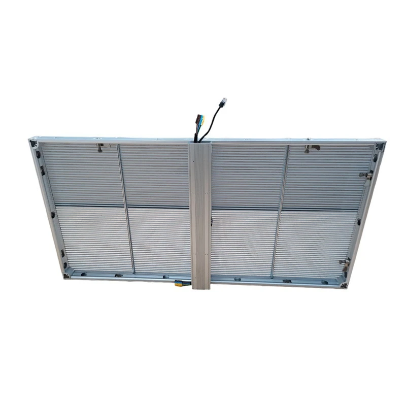 

High brightness P3.91 ice screen transparent screen glass window led display, indoor shopping mall advertising full color led