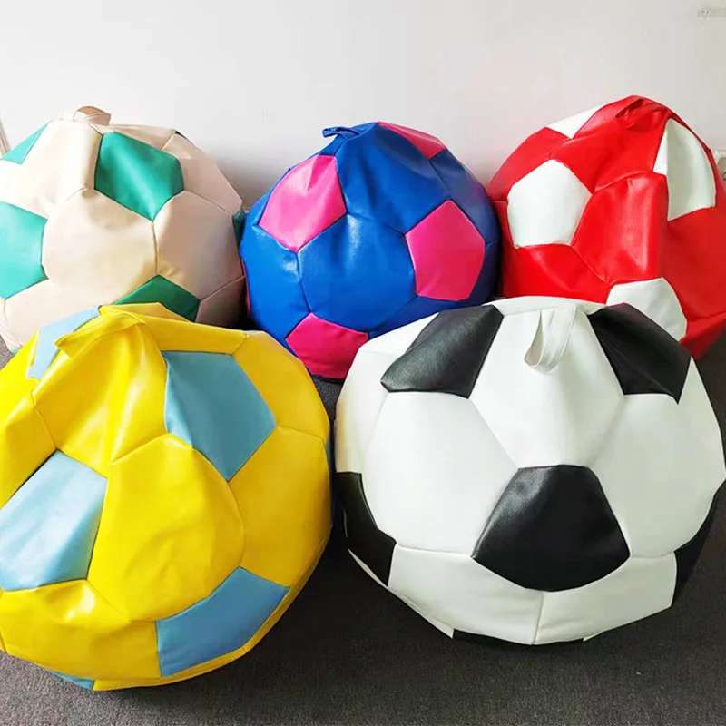 Joylove 100cm New Football Lazy Sofa Bean Bag Tatami Single Sofa Children Adult PU Ball Personality Creative Lazy Chair