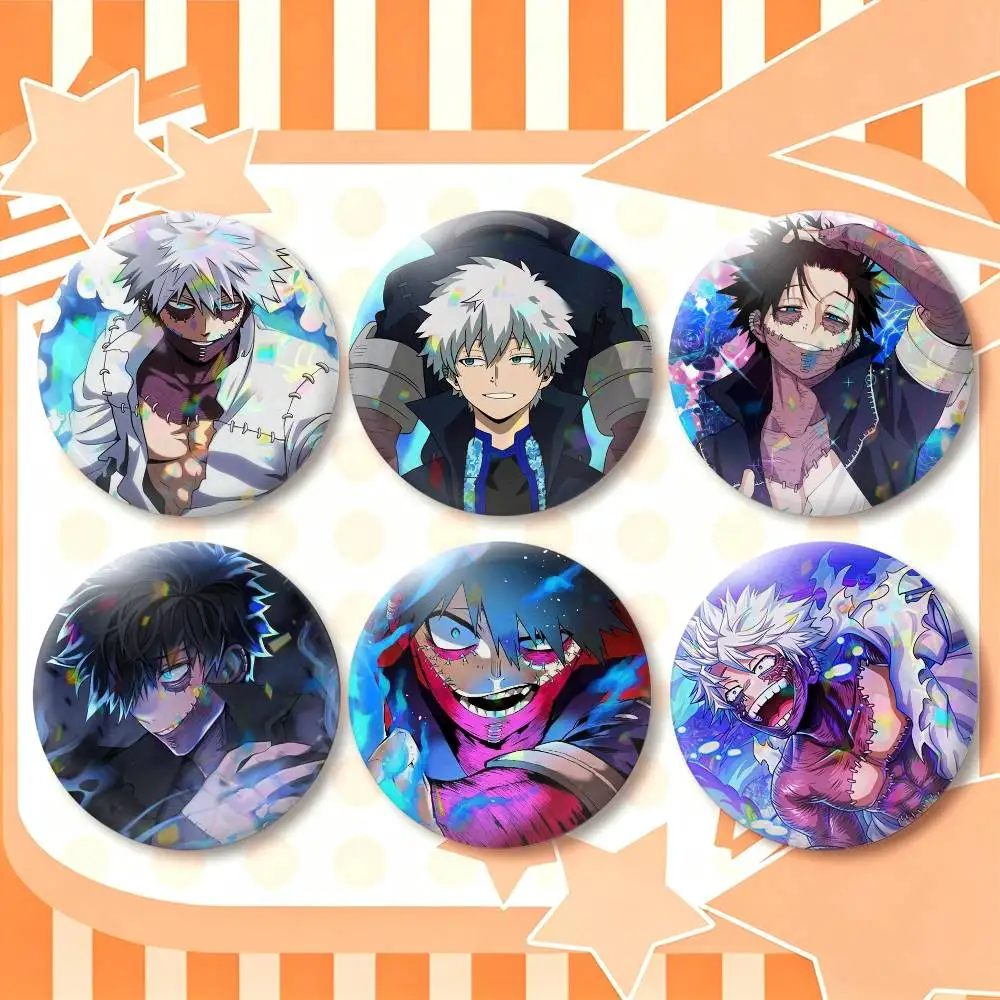 Toya Todoroki D-Dabi  25mm 32mm 44mm 58mm 75mm Brooches Badges Pins for Accessories Gift