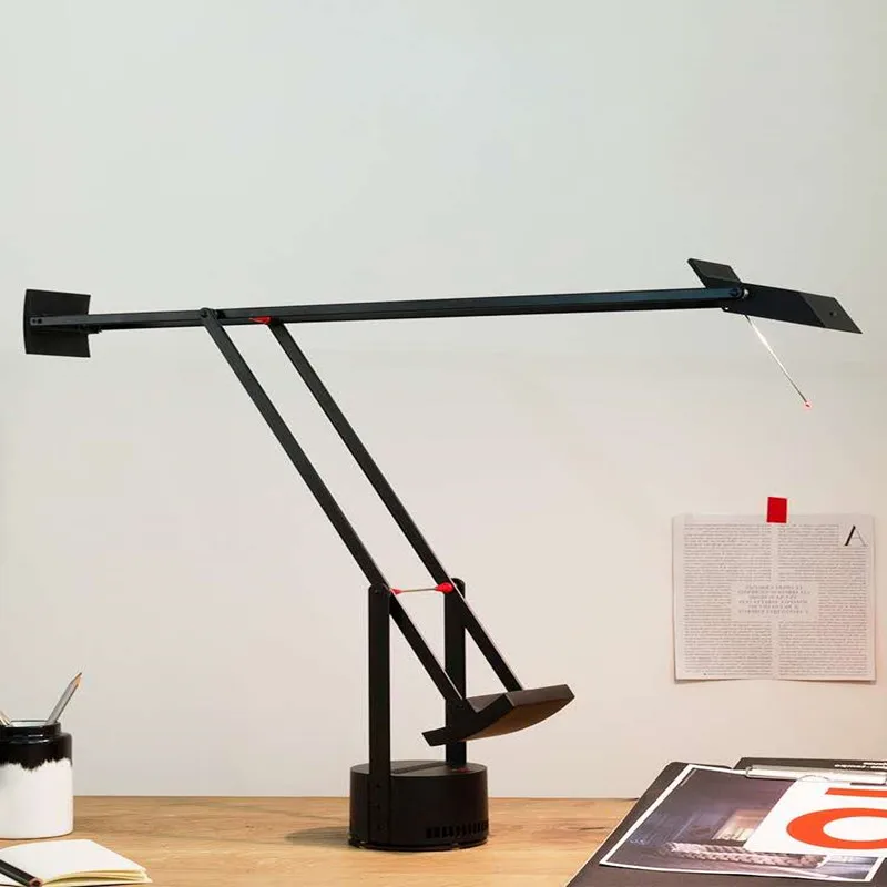 

Adjustable desk lamp designer creative modern long arm adjustment model room office desk lamp