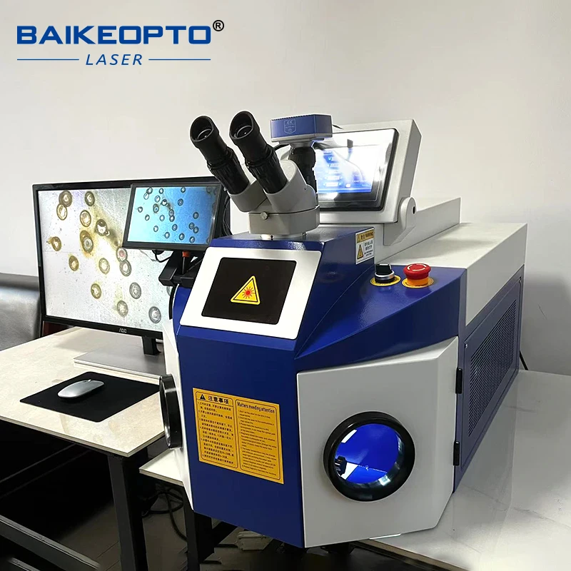 Precision Laser Jewelry Welder Ergonomic 6M Xenon Lifespan 12H Continuous Work Eco-Friendly