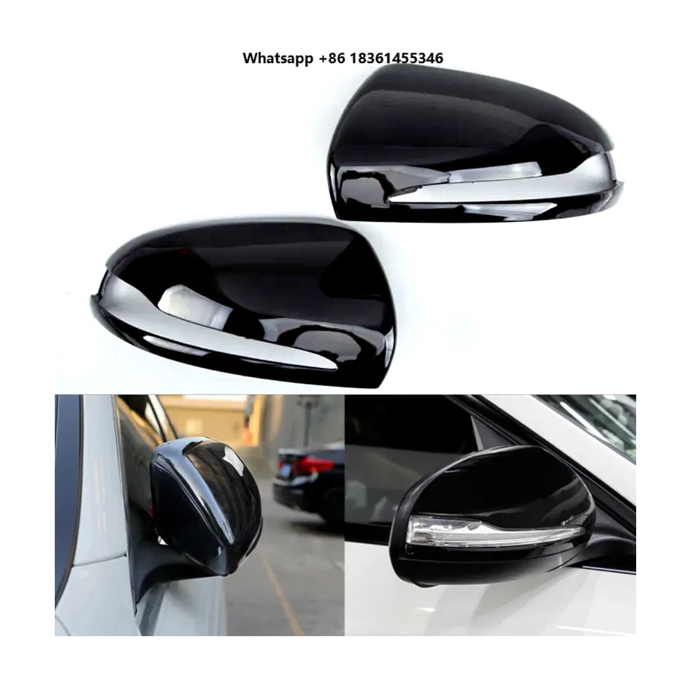 

for W205 W222 X253 Rearview Side Mirror Housing Outside High Glossy Black Mirror Cover 0998115100 0998115200