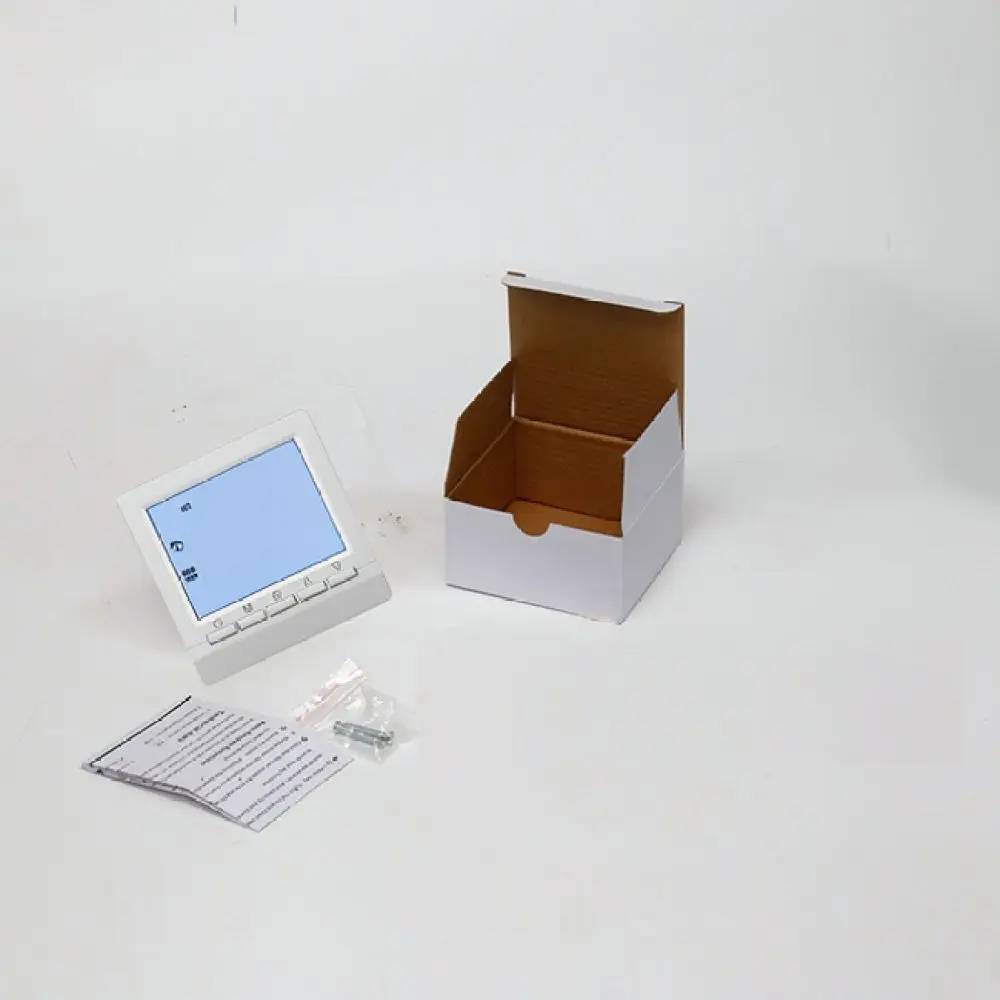 Digital Gas Boiler Thermostat LCD Screen Weekly Programmable Room Temperature Controller Wall Mounted Battery Operated
