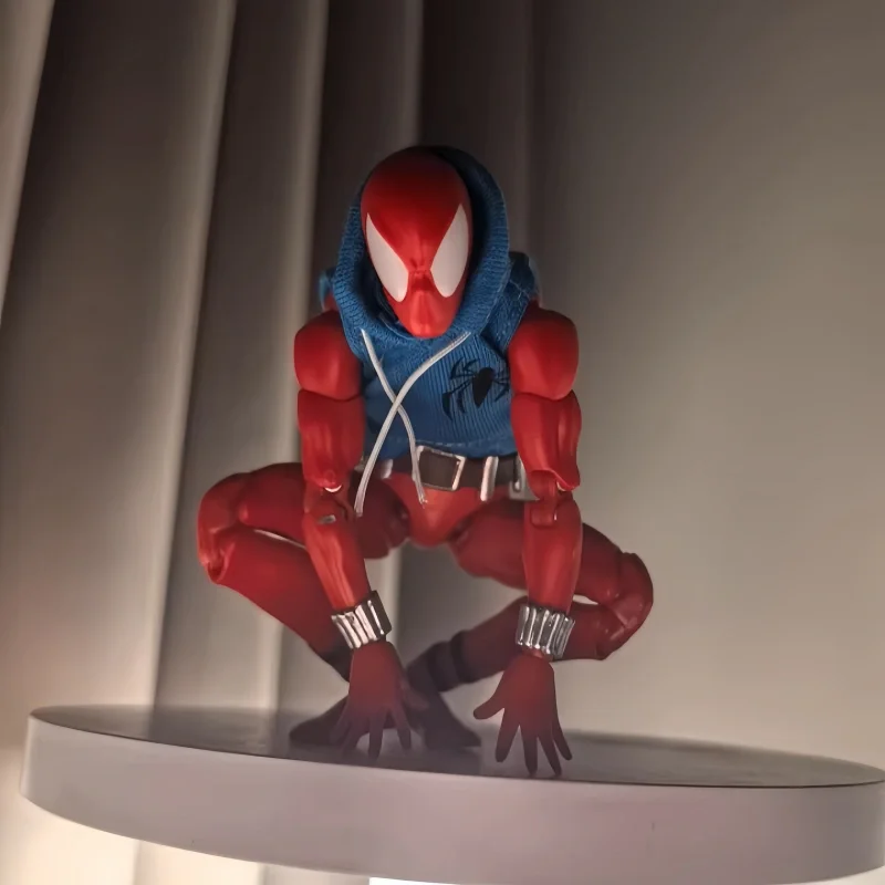 المبيعات الساخنة شخصية سكارليت سبايدر مافيكس 186 بن ريلي شخصيات كوميك فير. مجموعة ألعاب سبايدر مان أنيمي كو نموذج لجسم #3