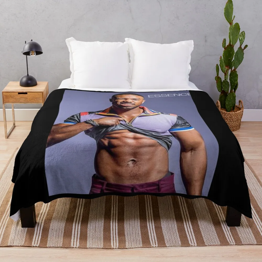 michael b jordan Classic Throw Blanket Baby for sofa Blankets