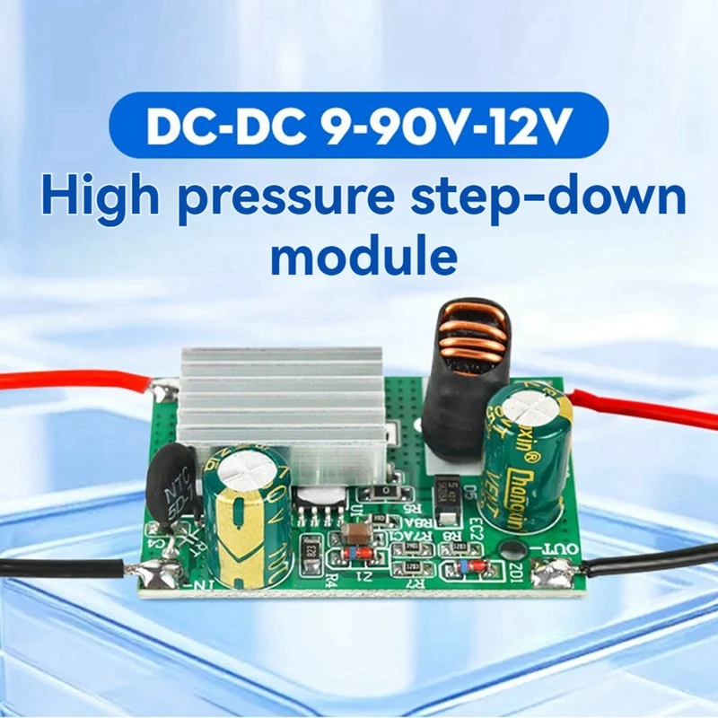 DC-DC Step-Down Power Supply Module 9-90V To 12V Step-Down Module DC DC Converter Buck Converter