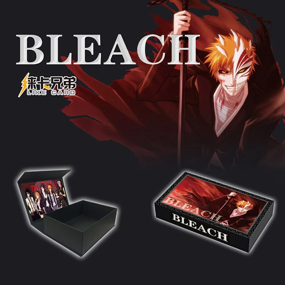 BLEACH Collection Card For Children Shihouin Yoruichi Urahara Kisuke Kurosaki Ichigo Youth Anime Limited Game Card Table Gifts