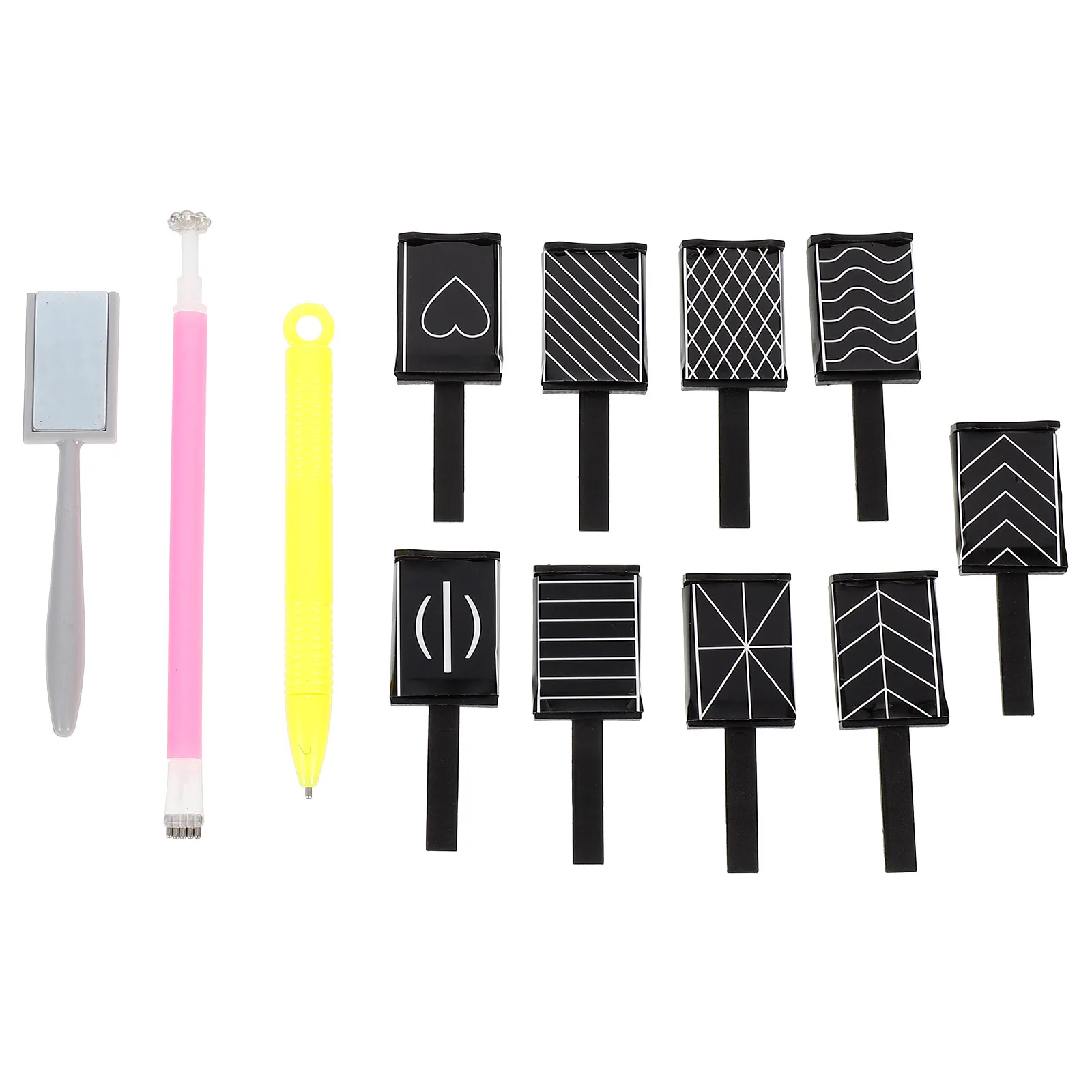 

12 Manicure Magnetic Tools Cat Eye Nail Supplies Fine Details Professional Personal Use Strong Quality Low Price