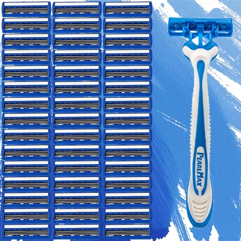 شفرات حلاقة رجالية بمقابض مضادة للانزلاق وشفرات حادة هي هدايا أساسية للاستخدام الشخصي أو للإعطاء للأصدقاء والعائلة