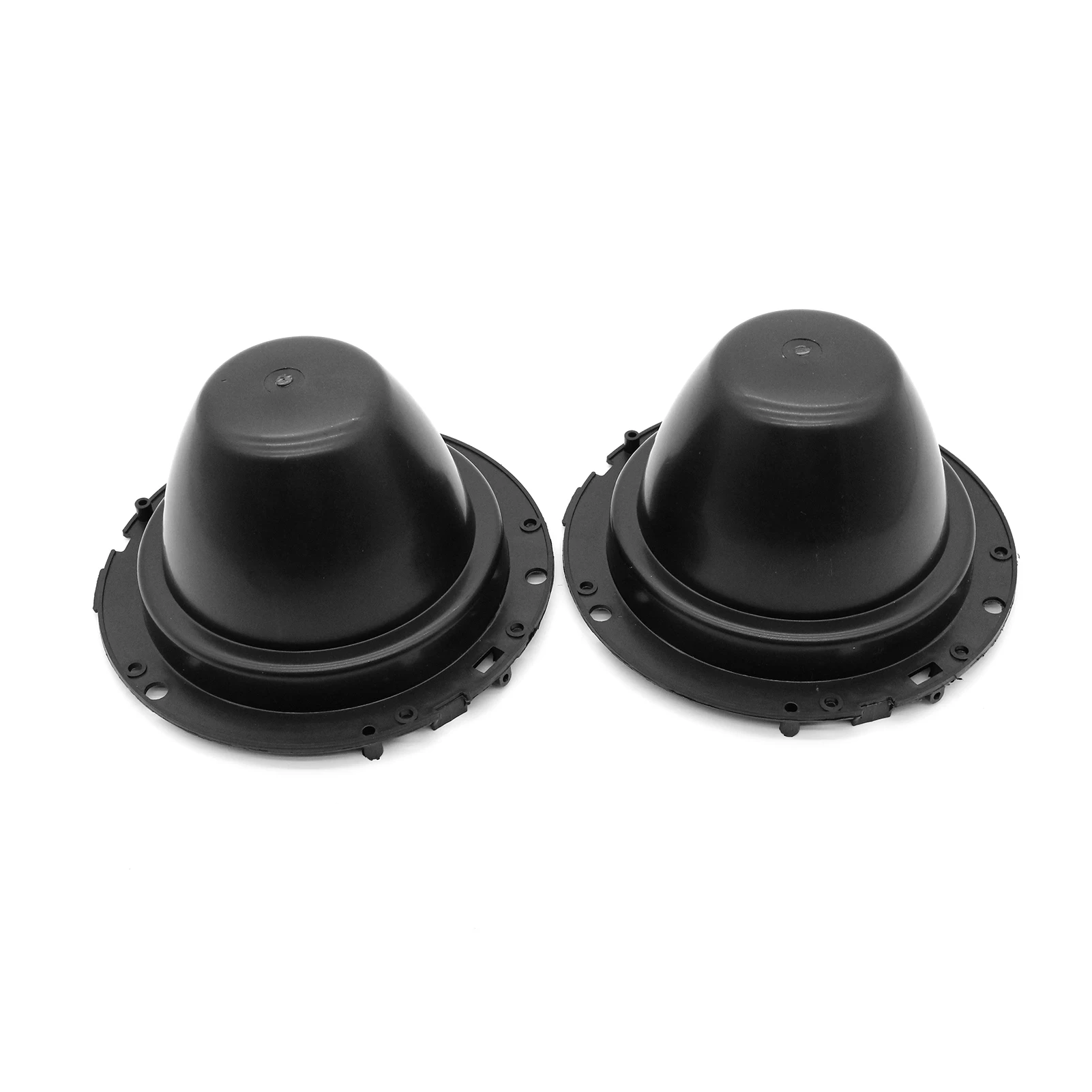 7inch Headlight Plastic Back Bowls Buckets Headlamp Shade 2pcs