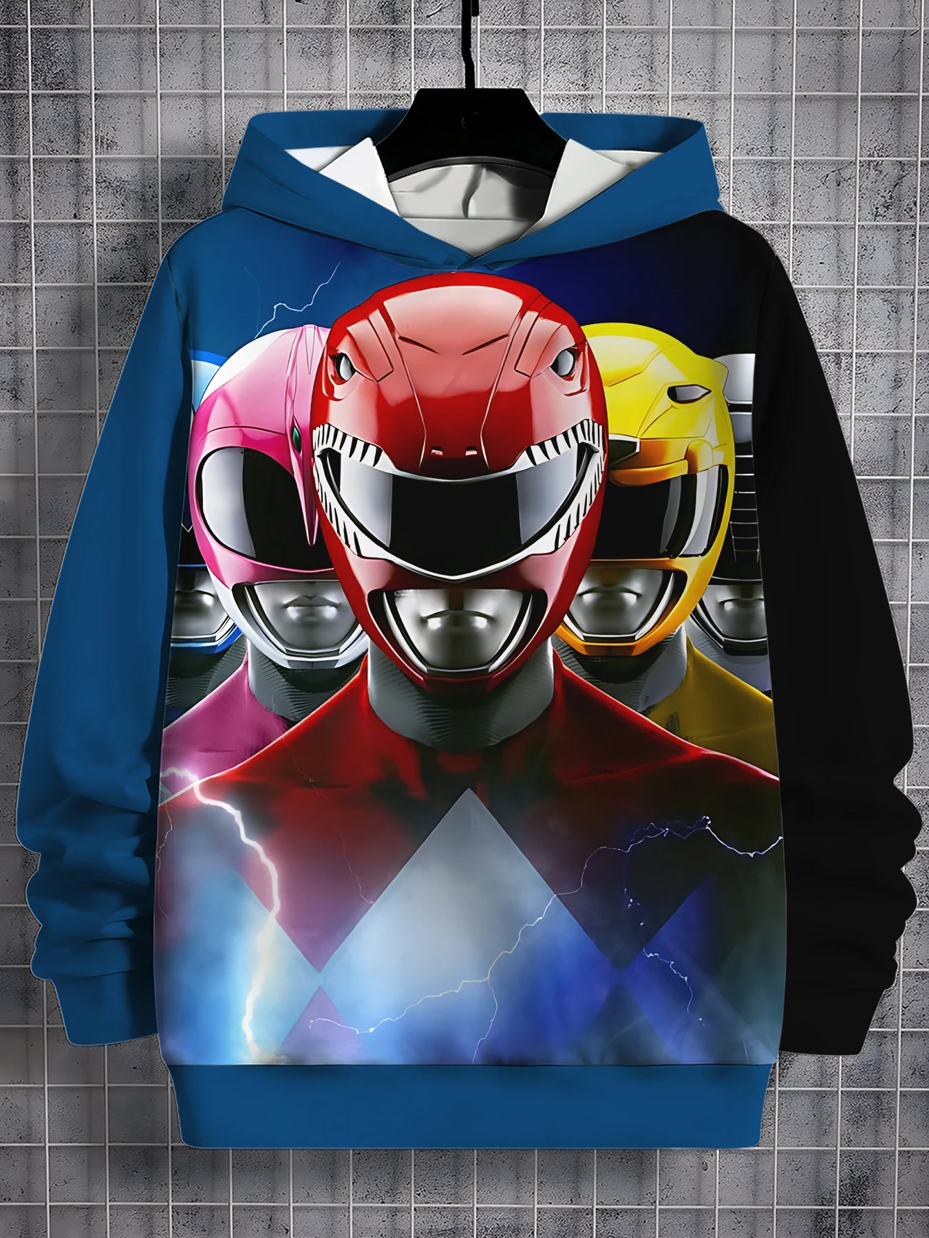 3D Print All Seasons Children P-PowerS R-Rangers Casual Sweatshirt Cool Pullover Tops Unisex Clothes Boy Girl Hoodies