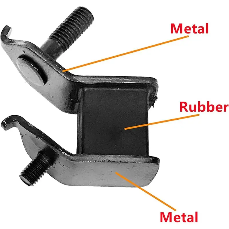 For Honda Compatible 4-Pack Anti-Vibrate Rubber Mounts 68325-ZC2-000 Generator Mounting Parts