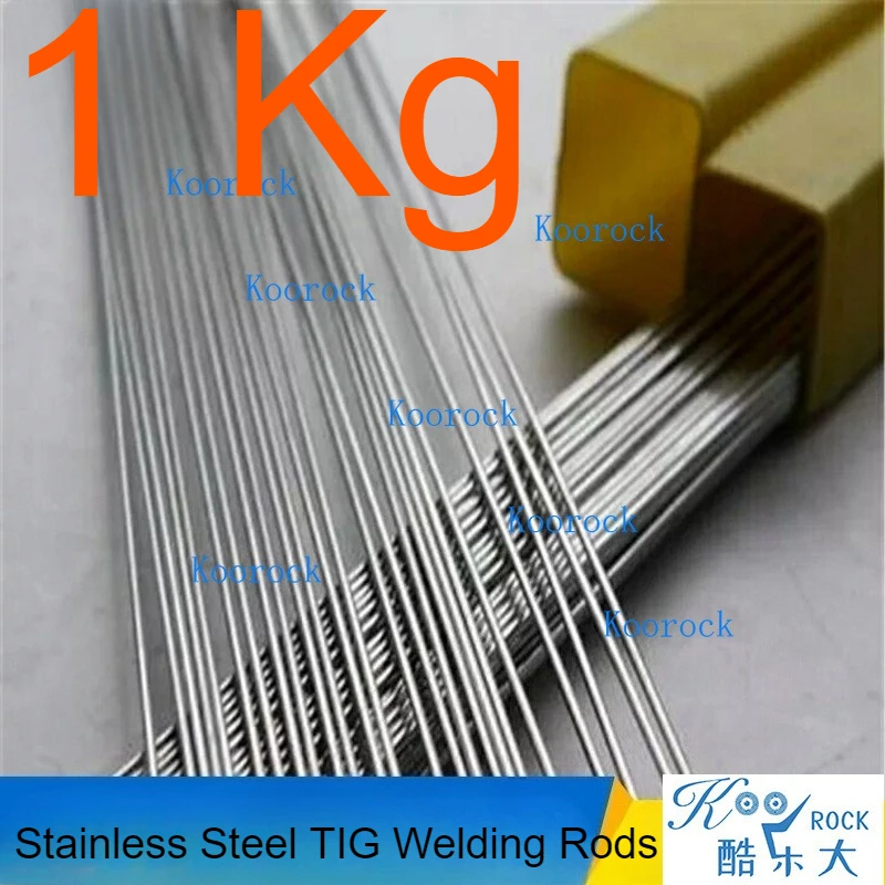 

1Kg Stainless Steel TIG Welding Rods Electrodes 0.8-4mm Assorted Sizes for Arc WeldingStainless steel TIG rod 201 304 316