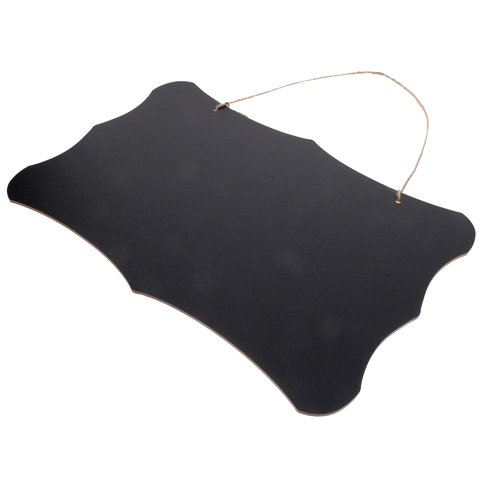 

5Pcs Double Sided Wooden Hanging Chalkboard Signs Message Boards for Wall Door Kitchen Store Display Hanging Chalkboard