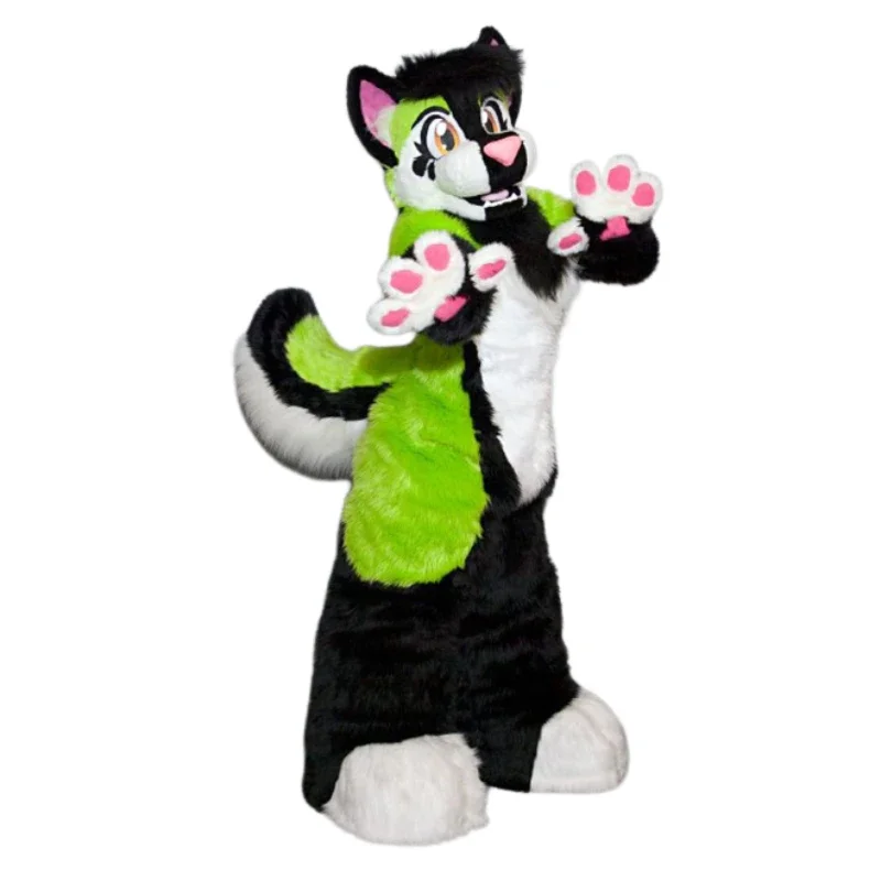 Dog Fox Fursuit Mascot Costumes Teen Anime Full Furry Cosplay Suit Halloween Costume