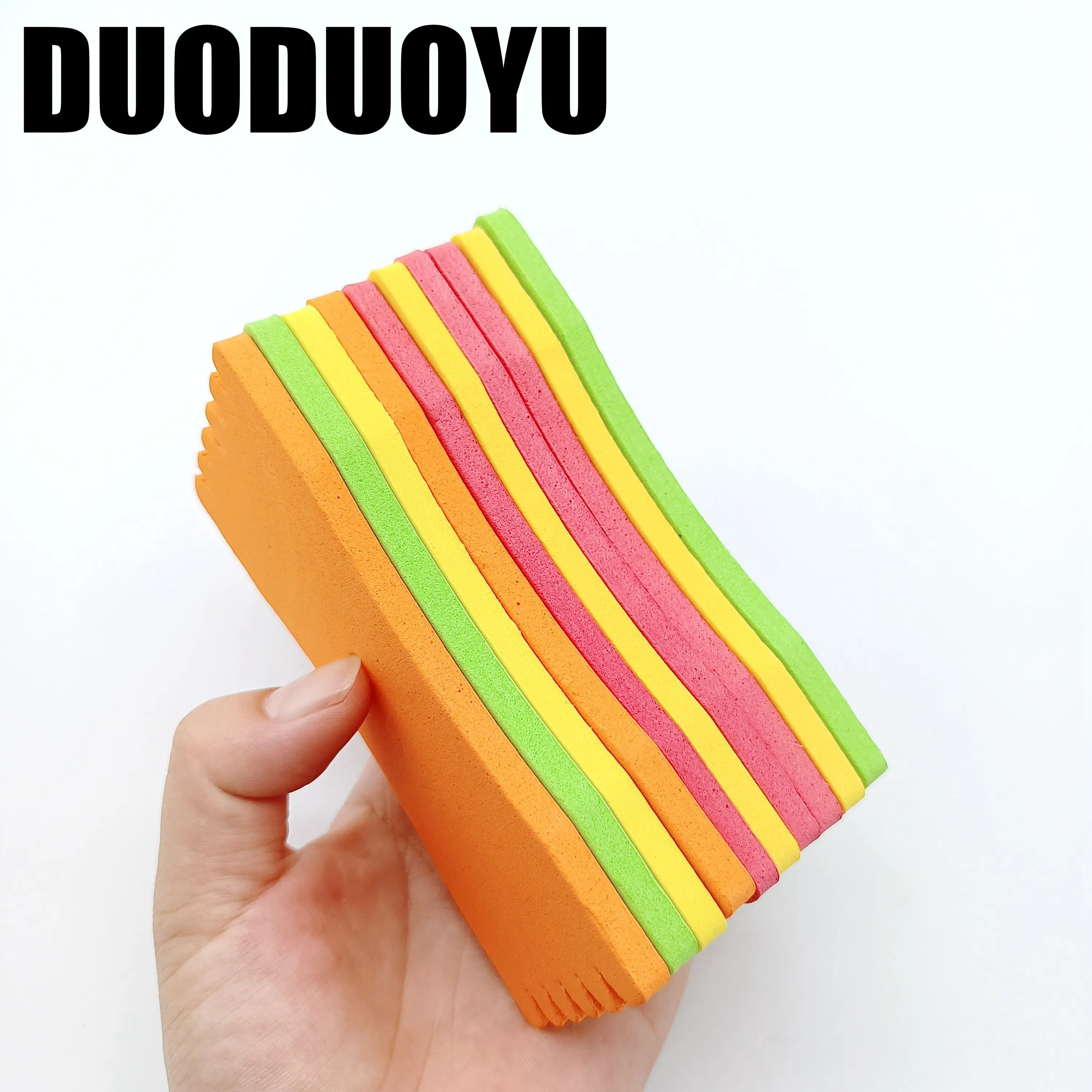 DUODUOYU 10PCS  EVA Foam Fish Winding Storage Boards Line Fishing Lure Trace Wire Holders Carps Crucian Plate Hook Tackle