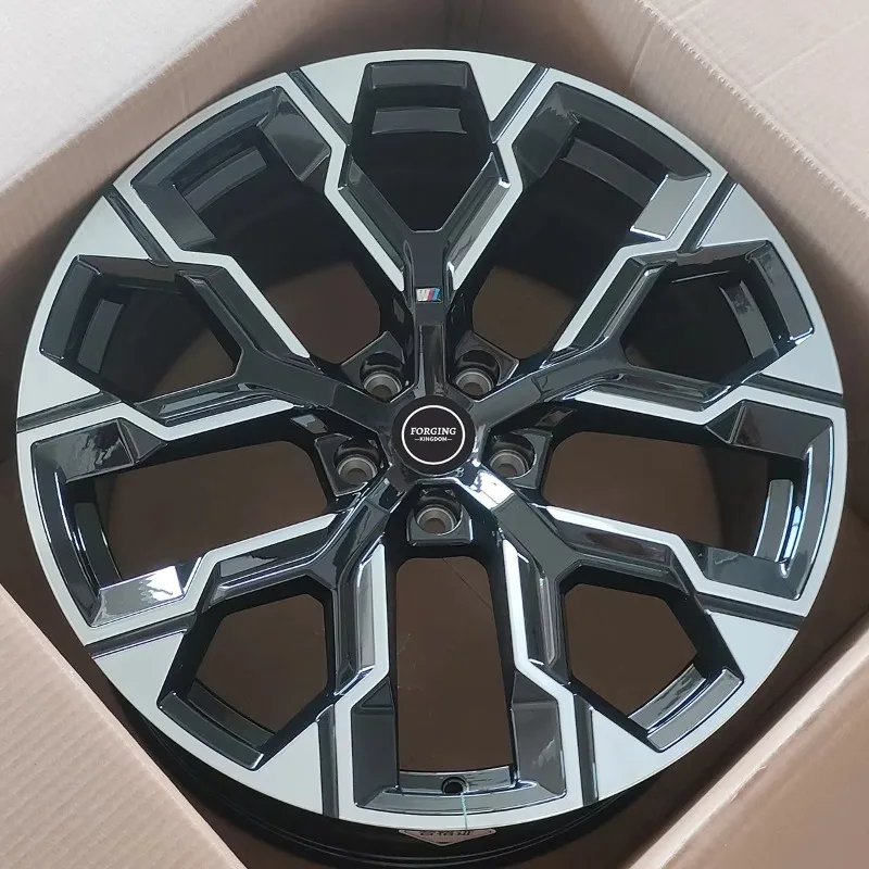 Custom Forged Aluminum Alloy Wheels 21-26 Inch For Maserati For Jaguar W205 W166 5x114.3/120 35mm ET Polished Lip Deep Dish