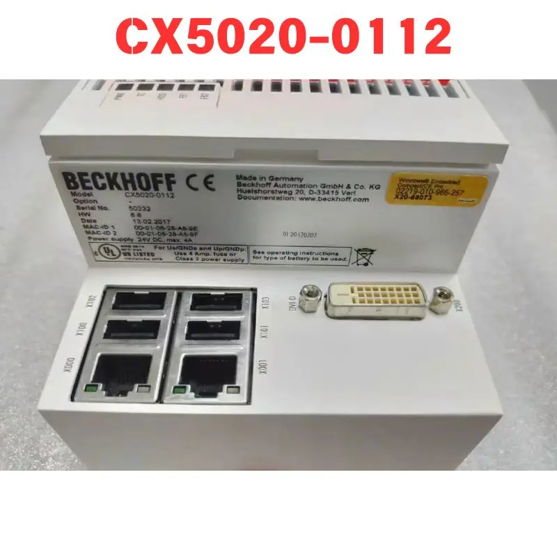 New and used CX5020-0112 modular Functional test OK Fast delivery