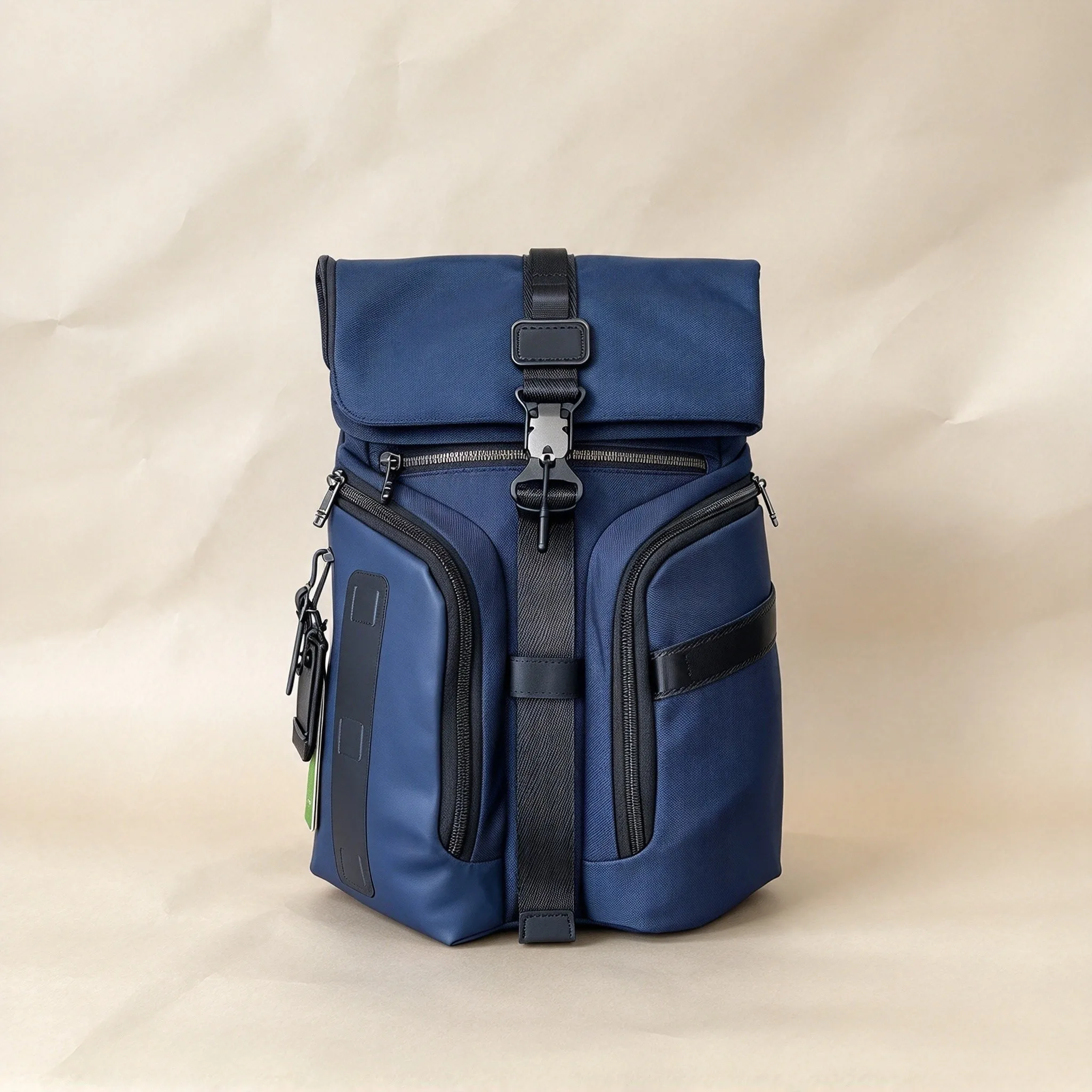 Men's Ballistic Nylon Backpack, Waterproof Stylish Trendy Business Daypack for Daily Commute