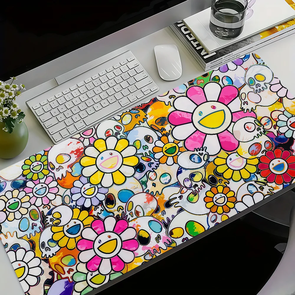 Fashion M-Murakamis T-Takashi Art Mouse Pad Non-slip Thickened MousePad Large Writing Lockedge Gaming Cushion Office Student