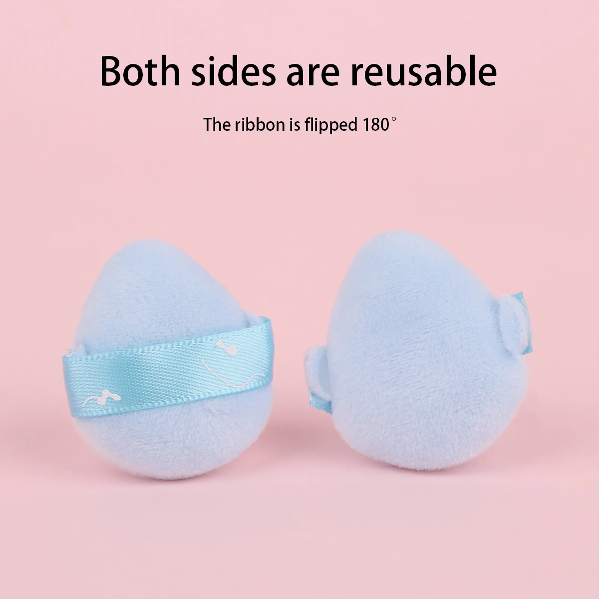 بدلات مكياج منفوخة مع صناديق ، نفخة بودرة مخفوقة ، قفزة ناعمة ، تستخدم لمكياج الوجه ، لونين ، 6