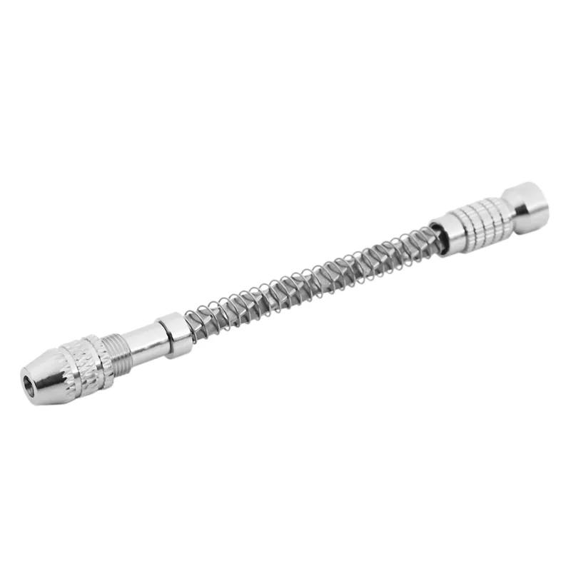 ABRW-105Pcs Pin Vise Hand Spiral Drill Mini Micro-Drill Bits Set Index Semi-Automatic