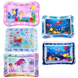 Baby Water Mat Inflatable Water Carpet Toddler Play Cushion Crawling Water Pad PVC Kids Early Education Activity Toys Gift
