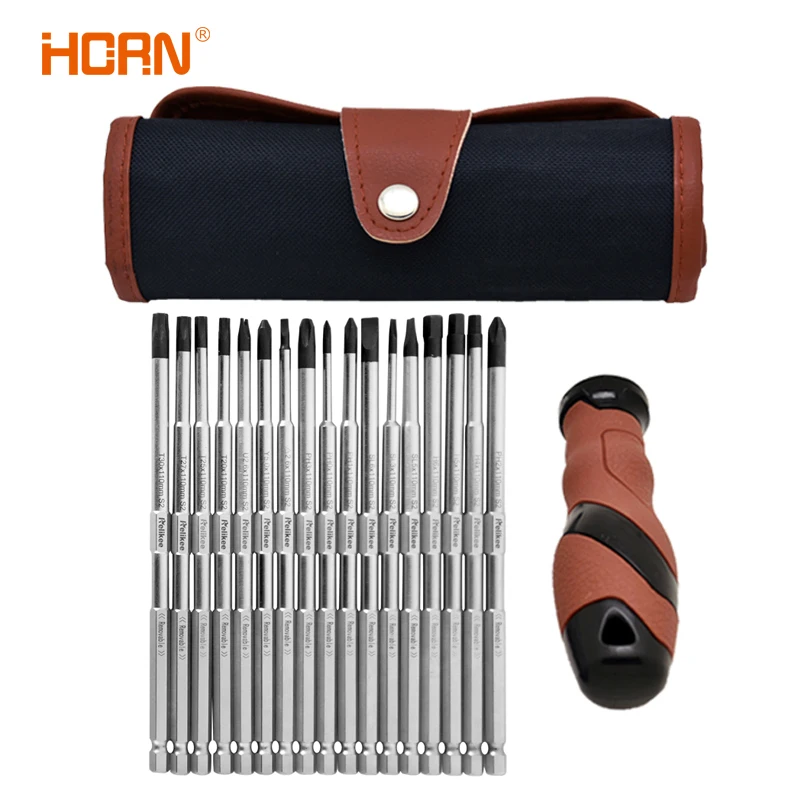 High Quality 18 in 1 Screwdriver Set Magnetic Screw Driver Bits Electric Xiaomi Iphone Computer Tri Wing Torx Screwdrivers Kit