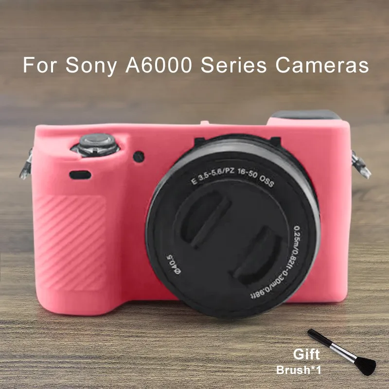 Soft Silicone Case Cover Camera Bag for Sony A6000 Camera Accessories Sony ILCE-6000L