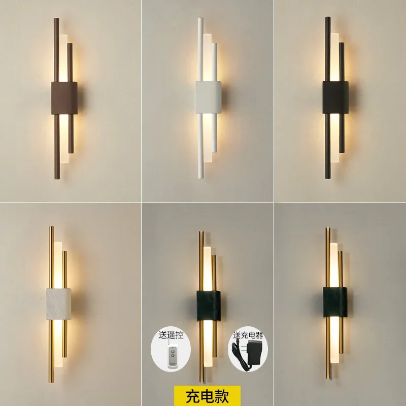 Light luxury indoor European lamp modern simple staircase aisle l