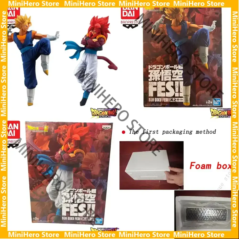 

В наличии Оригинальная коллекционная фигурка Bandai Banpresto Dragon Ball Son Goku Gogeta 11 из ПВХ для демонстрации