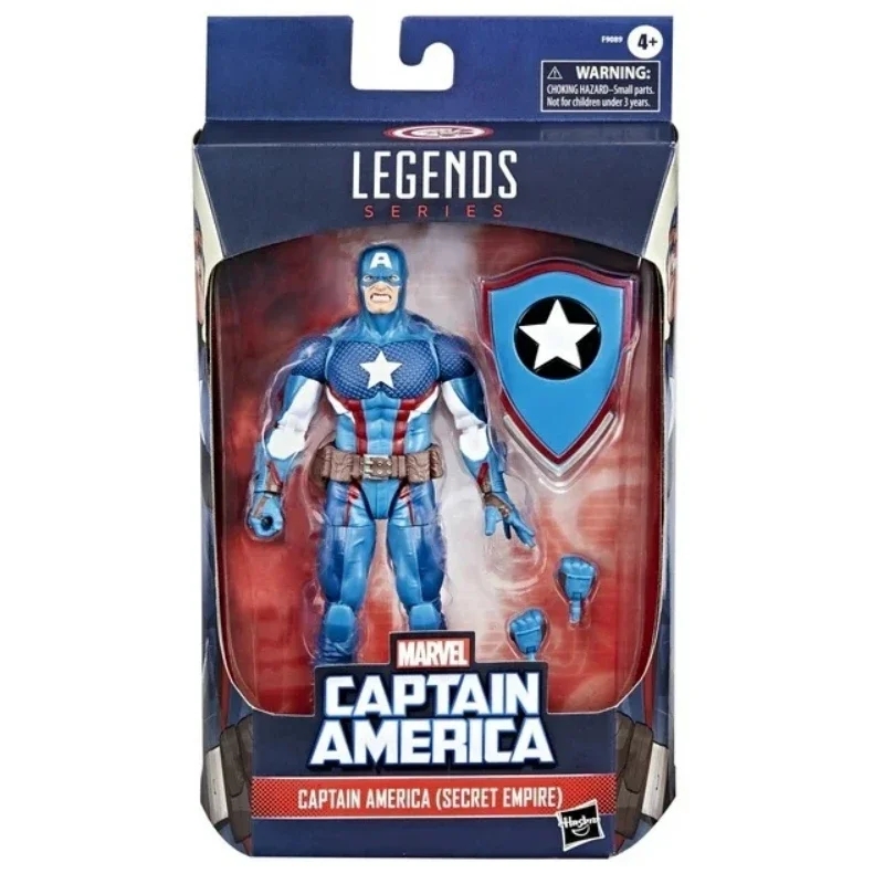 

Genuine Marvel Legends Model Toy 1/12 Secret Empire Captain America 6-Inch Action Figure Desktop Collection Boy'S Birthday Gift