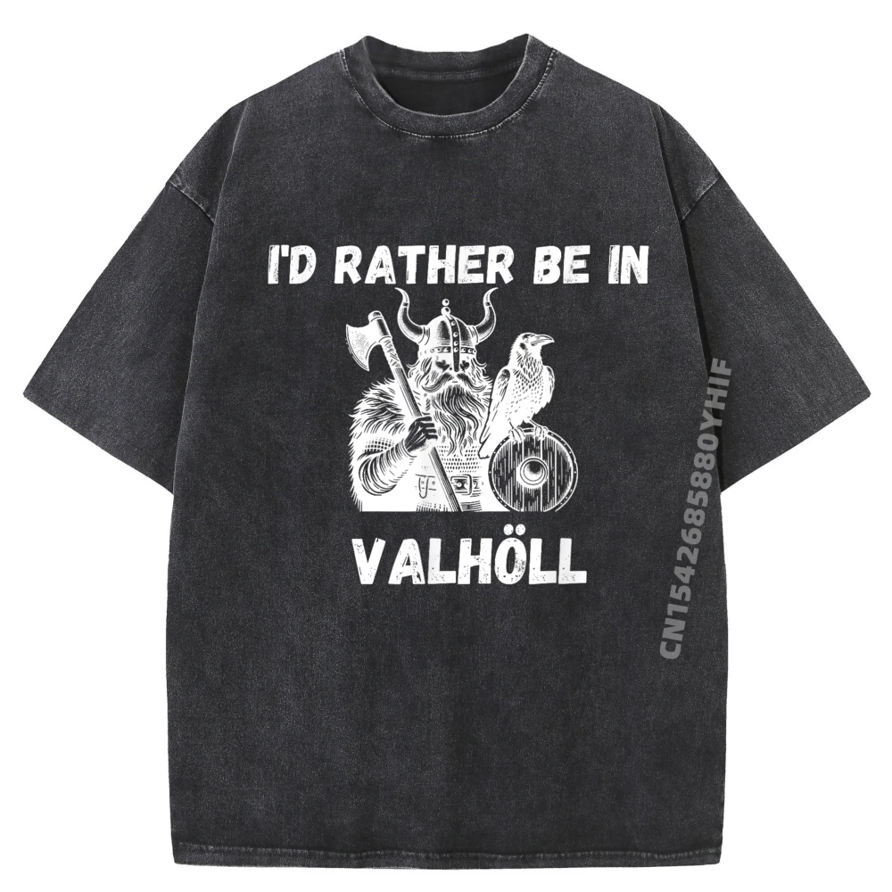 

Простая Valhalla Awaits The Ultimate Viking Роскошная дизайнерская мужская футболка Забавные потертые футболки в стиле хип-хоп с принтом на футболках