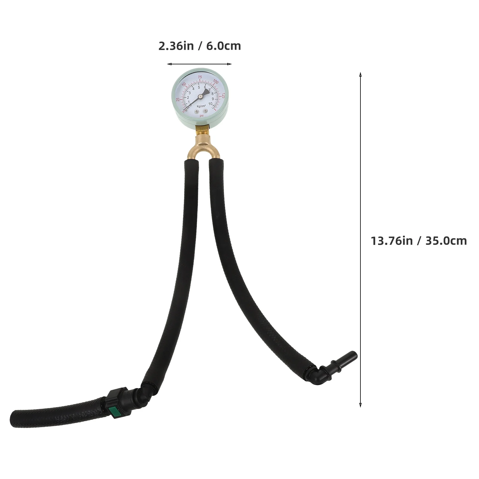 燃料圧力計高精度テスト圧力計車のエンジン燃料システム診断ツール用