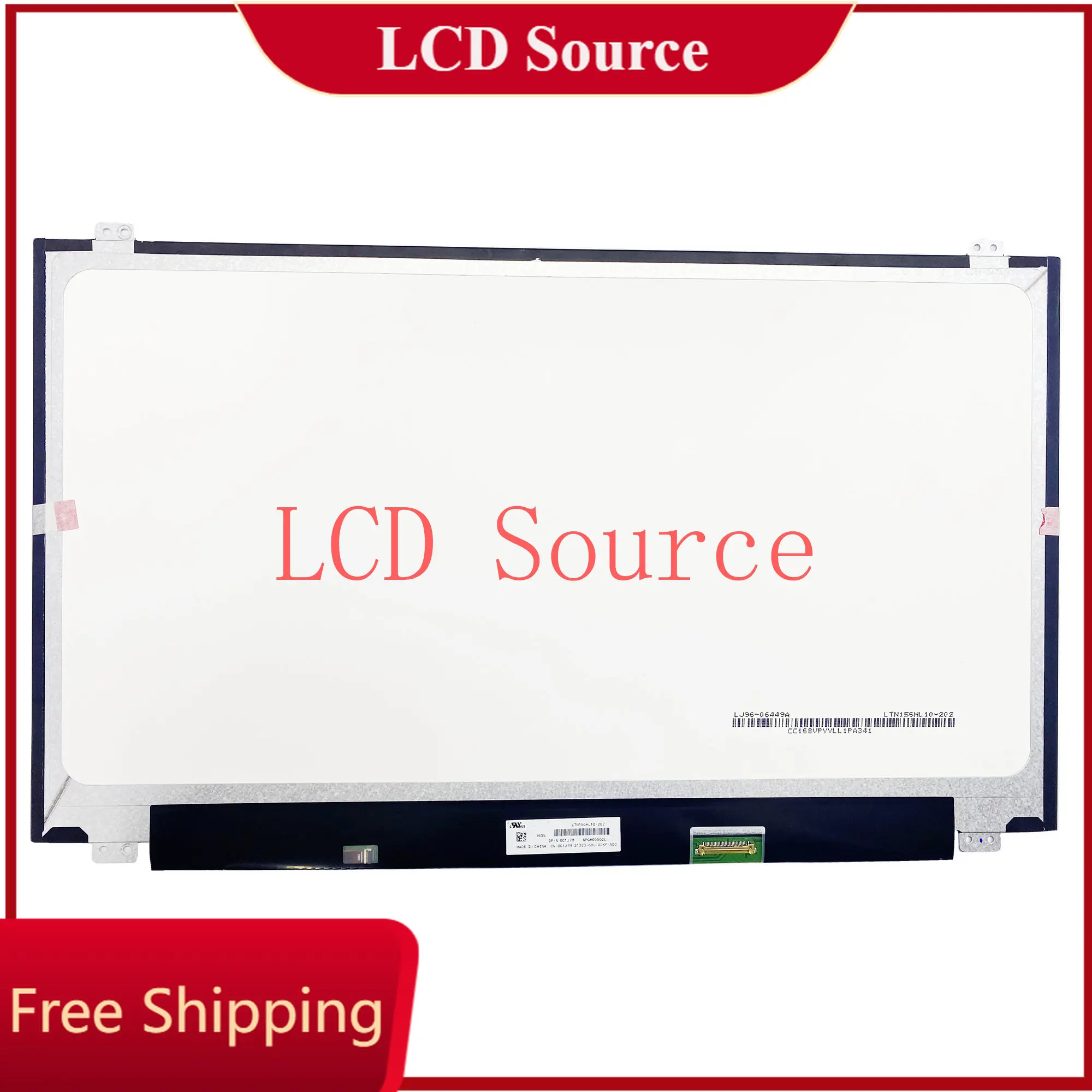 LTN156HL10-202 15.6 inch For Dell Precision 15 7510 3510 Latitude E5570 FHD LCD LED Widescreen C1J7M Display Panel LCD Screen