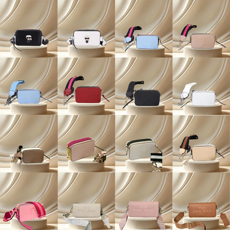 

WD-Personalized Buckle Camera Bag with New Contrasting Color Splicing Small Square Bag, Single Shoulder Crossbody Women's Bag