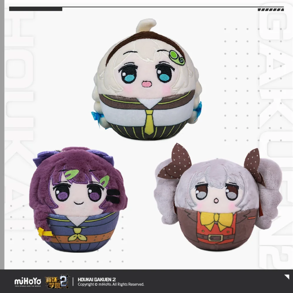 Аниме Honkai Impact 3, Raiden Mei Bronya Zaychik Kiana Kaslana, милый мини-подвеска, плюшевый брелок для косплея Dango, подарки