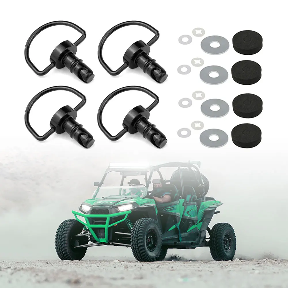 

Fastener Kit Quick Release Bolts Fit For Can Am Maverick X3/ X3 Max 4 2017-2022 2023 4 Set UTV Roof Screw Quarter Turn Dutz Bolt