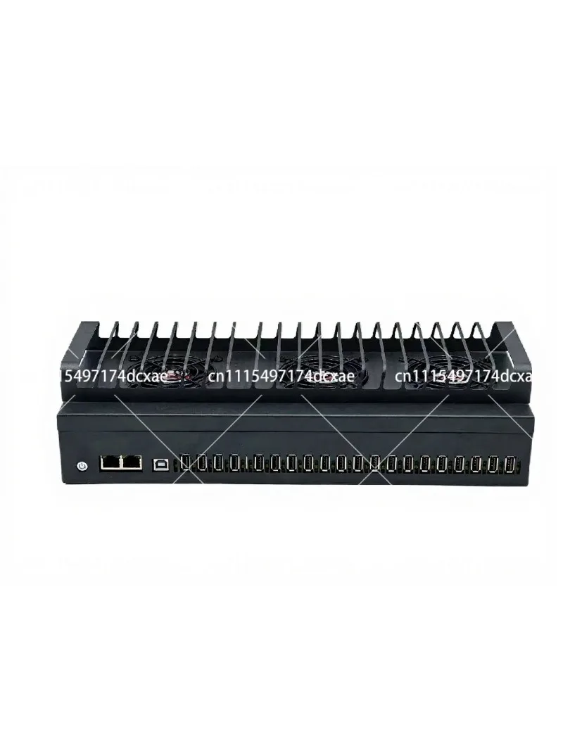 20-Port USB Hub Desktop Expander Multi-Function Docking Station for PC Laptop