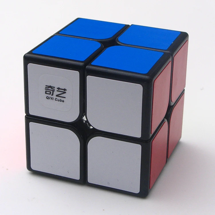 Newest QiYi QiDi S 2x2x2 Magic Speed Cube Brain Teaser Toys Puzzle Cubo Magico 2x2 Wholesale Toys Children Anti Stress Neo Cube