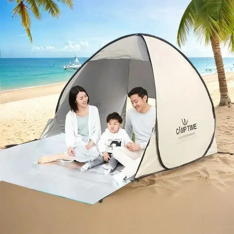 

Outdoor Tent One Second Quick Open Beach Lawn Waterproof and Sun Proof Field Camping Automatic Quick Folding Tent Camping Gear