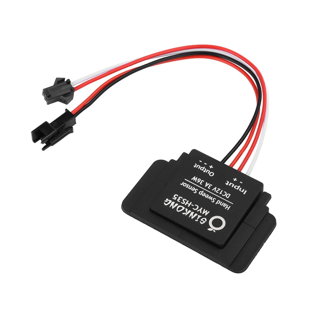 DC12V 3A 36W مفتاح كنس يدوي بارد دافئ ثنائي اللون مستشعر تعتيم لانهائي مفتاح ذكي للحمام شريط إضاءة ليد للمرآة