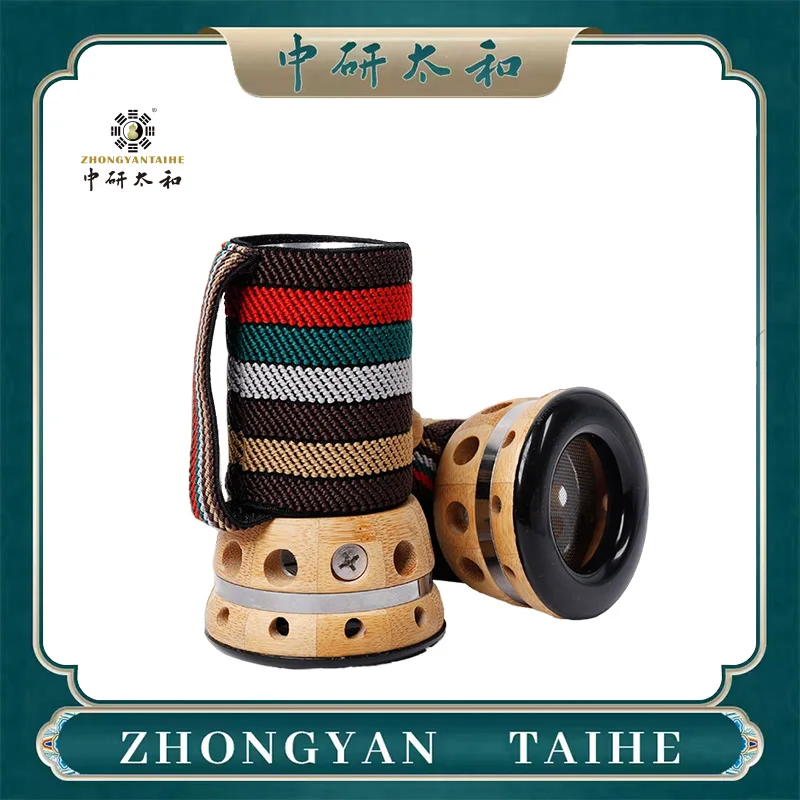 ZHONGYAN TAIHE Bian Stone Moxibustion Cup Handheld Moxibustion Tool Can Be Used on Multiple Parts of The Body