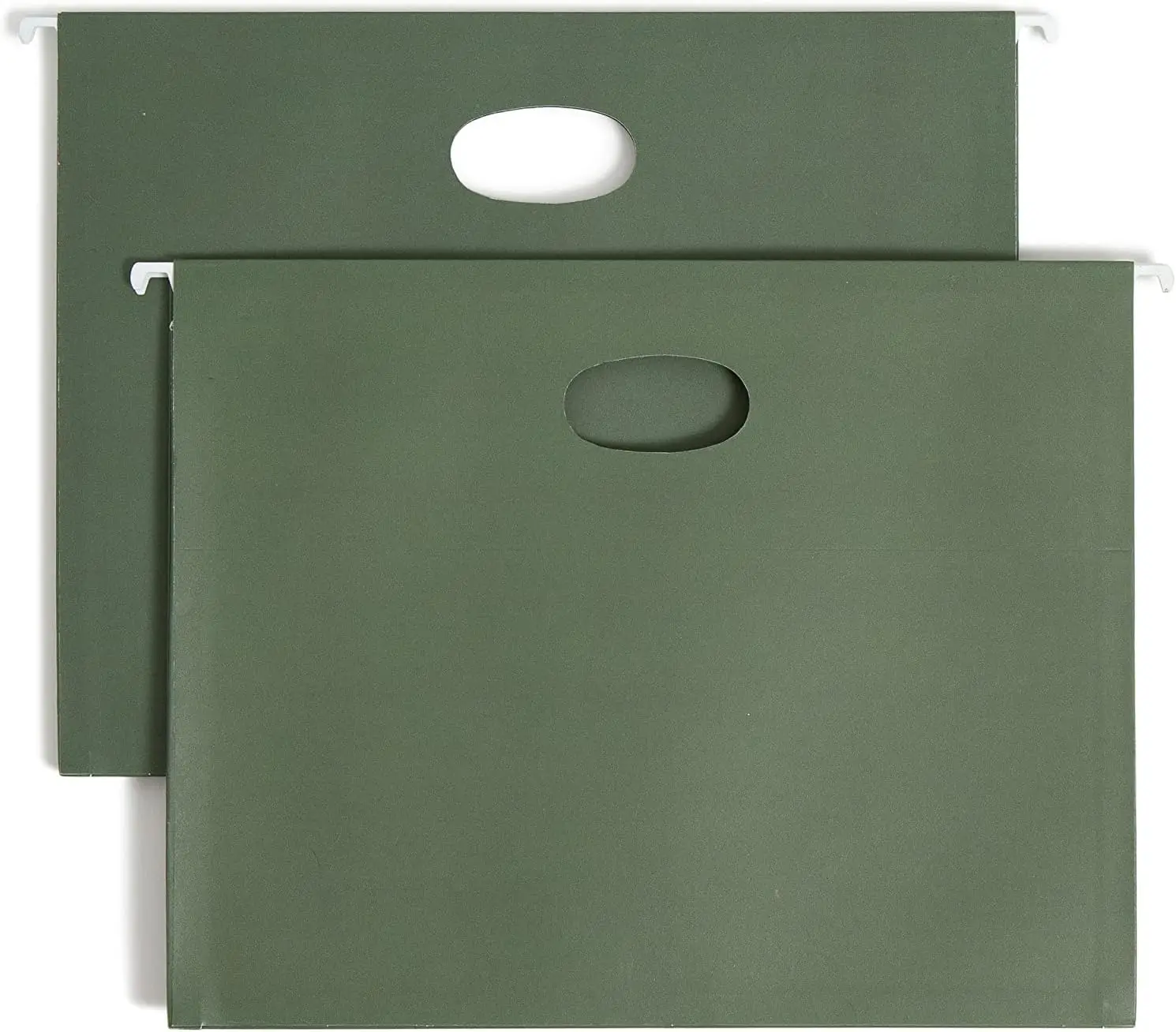 

Letter Size Hanging File Pockets with 3-1/2" Expansion, Full-Height Gusset, Green, 10 per Box