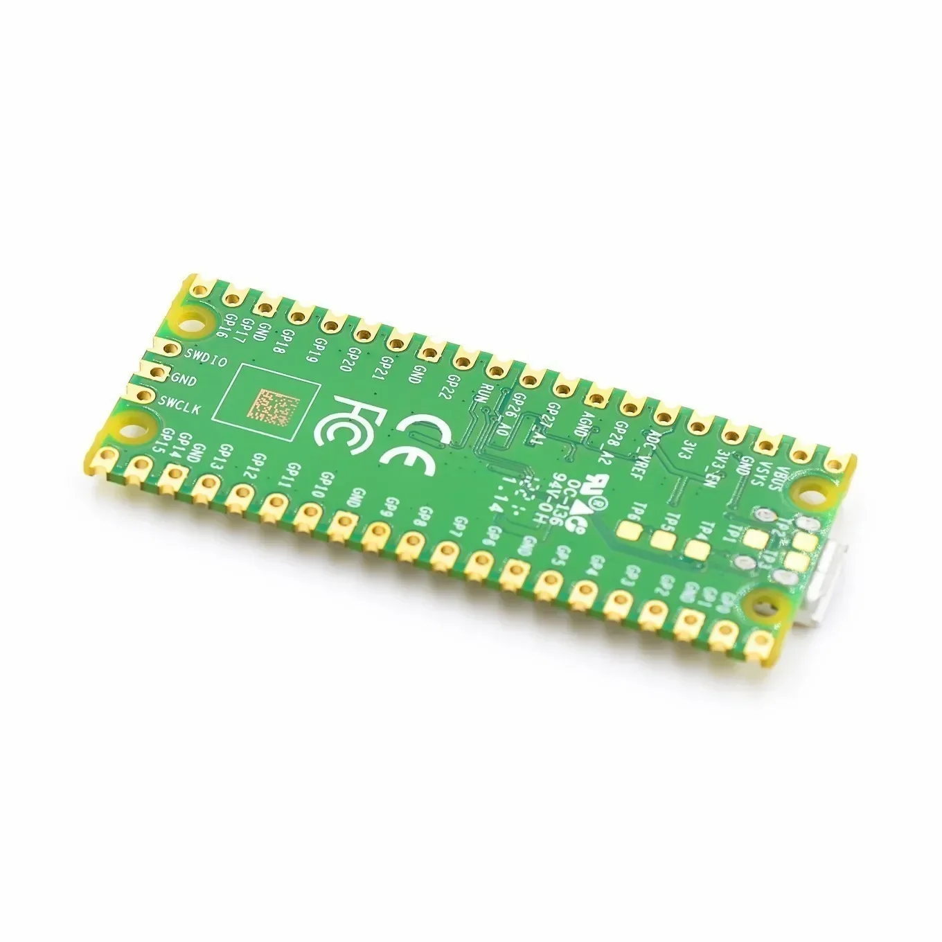 Para Raspberry Pi Pico RP2040 microcontrolador Chip Dual-Core Arm Cortex M0 + procesador microordenadores de baja potencia