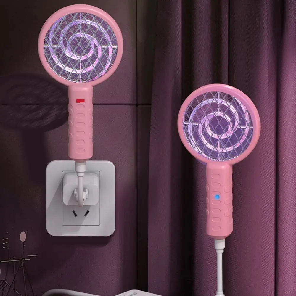 

Mini USB Mosquito Swatter UV Light Candy Color Mosquito Killer Lamp Electric Shock Security Net Physical Mosquito Trap Racket