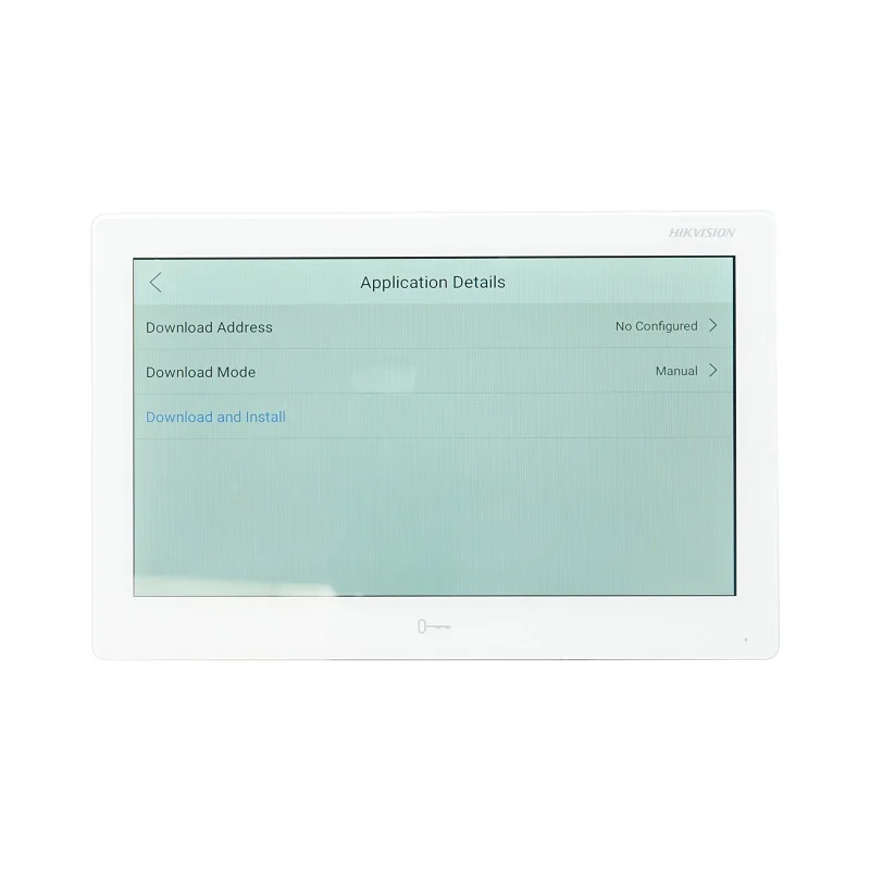 HIKVISION Internationale Version, 10-Zoll-Innenmonitor DS-KH9510-WTE1(B), 802.3af POE, App Hik-Connect, WLAN, Video-Gegensprechanlage. – Detail 10