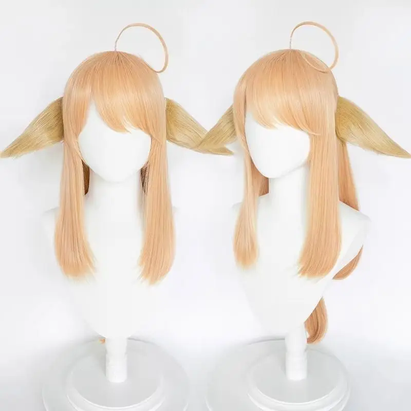 Fox Spirit Matchmaker Cosplay Perückenset |   Für Su Su & Hong Hong mit charakteristischem Rosennetz-Design