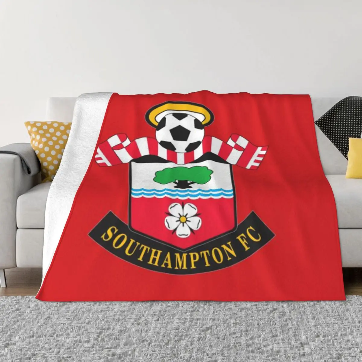 The South Of The North Southampton An Ultra-Soft Micro Fleece Blanket